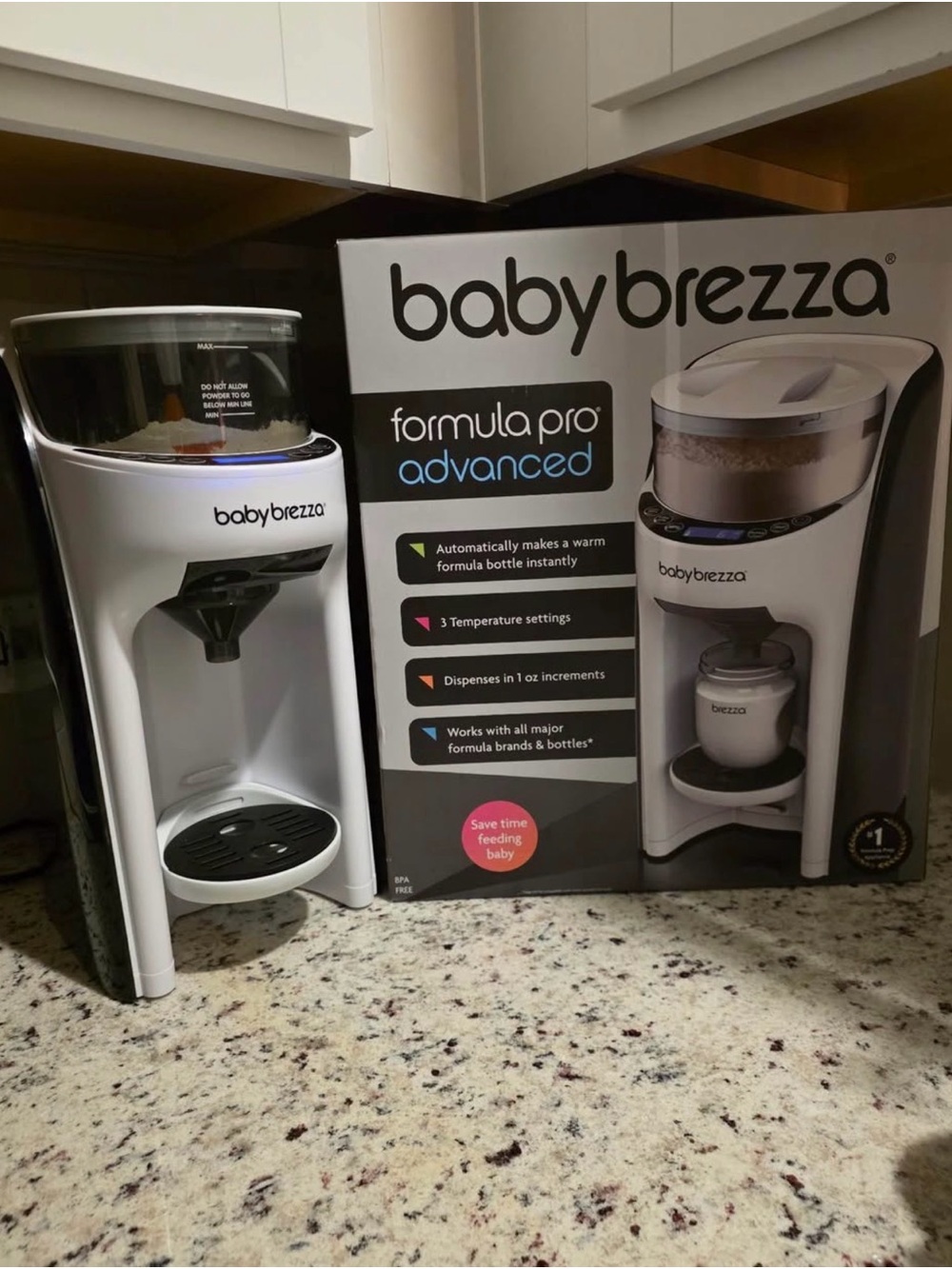babybrezza Formula Pro Advanced Baby Bottle Maker - White
